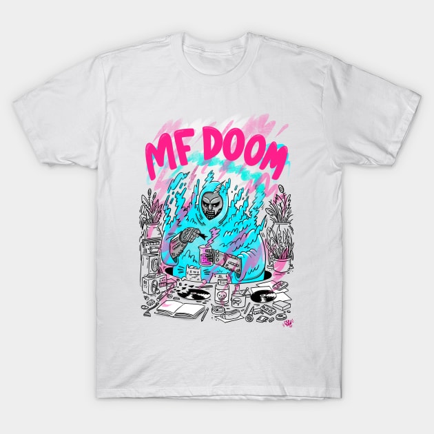 MF DOOM T-Shirt by geolaw